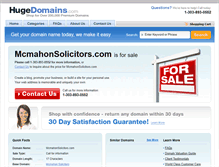 Tablet Screenshot of mcmahonsolicitors.com